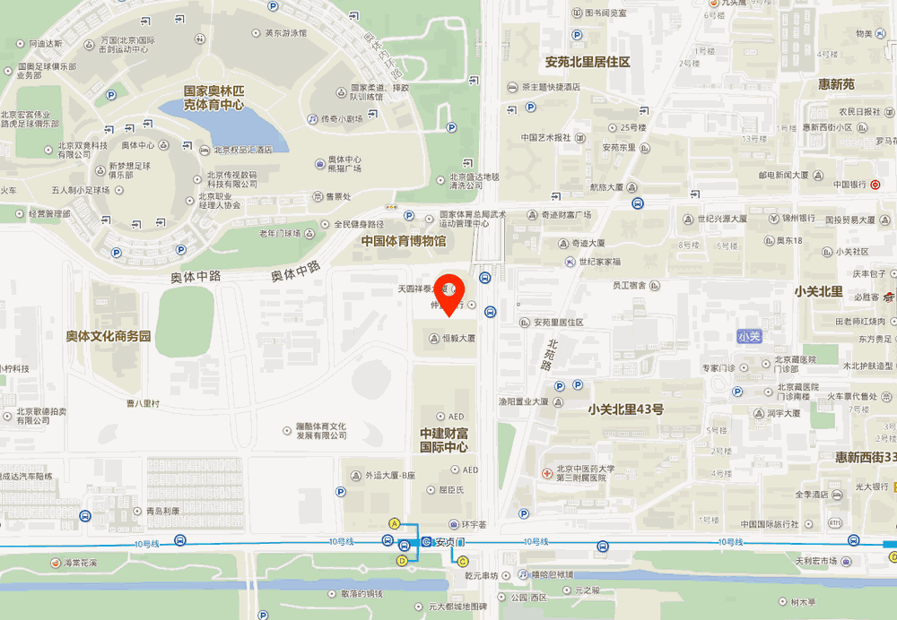 奥南五号大厦位置地图
